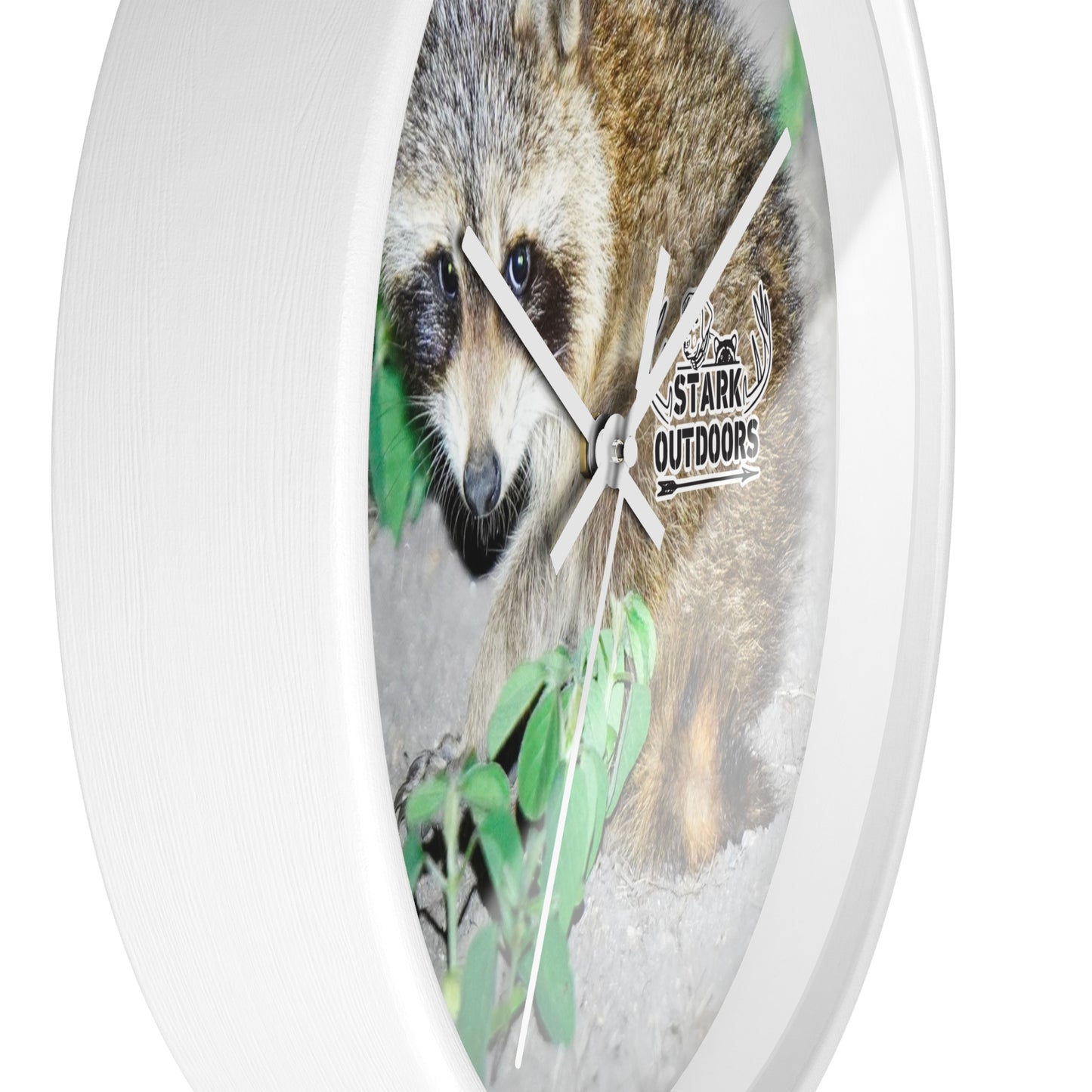 Stark Outdoors Raccoon Wall Clock