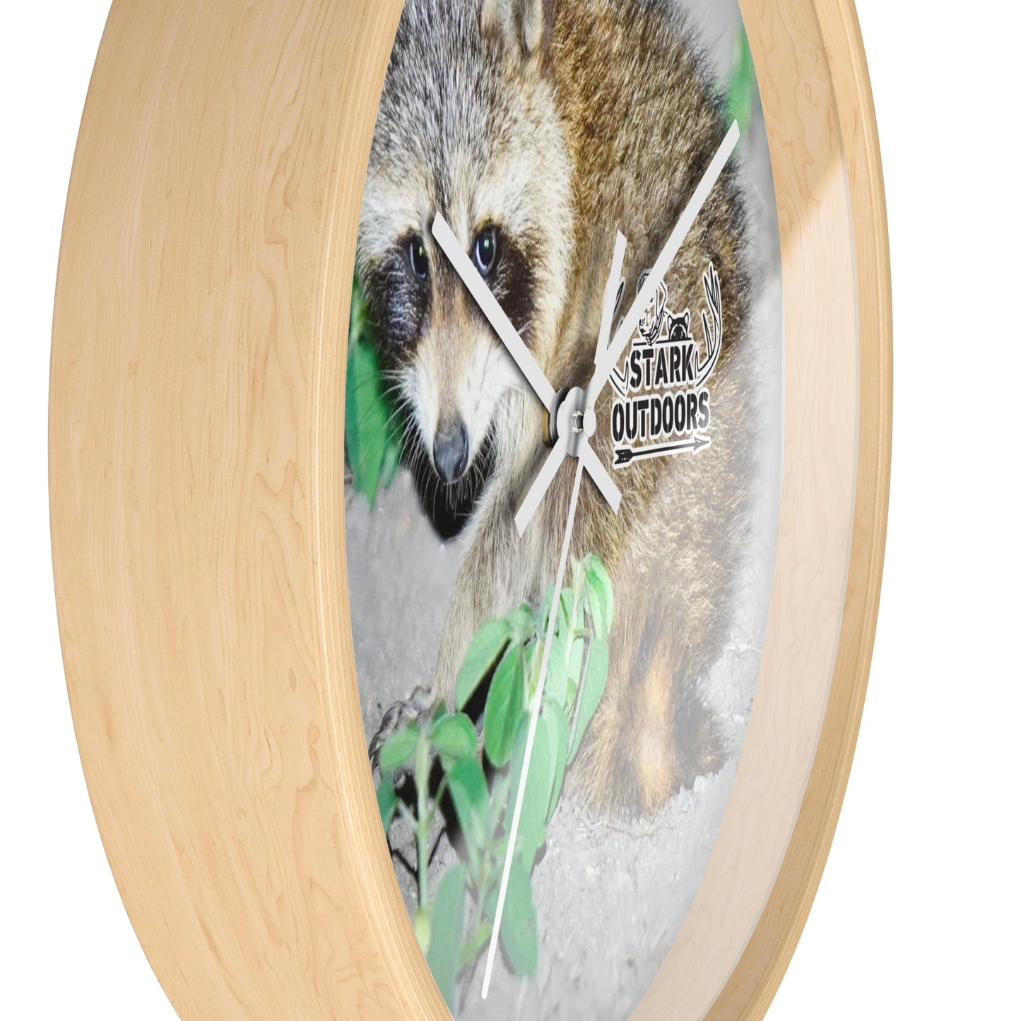 Stark Outdoors Raccoon Wall Clock