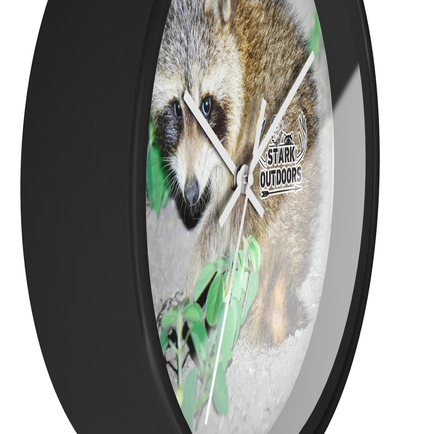 Stark Outdoors Raccoon Wall Clock